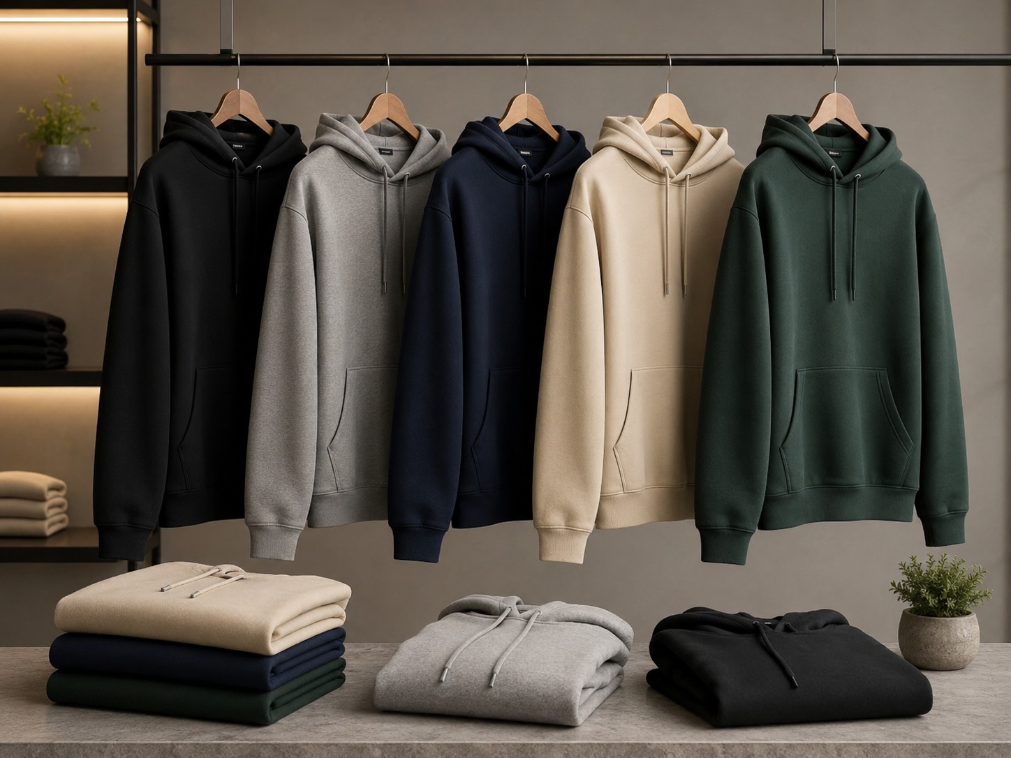 Custom hoodies and sweatshirts manufacturing